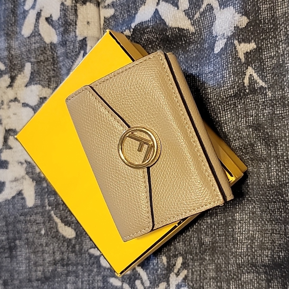FENDI F Micro Tri-fold Wallet 
